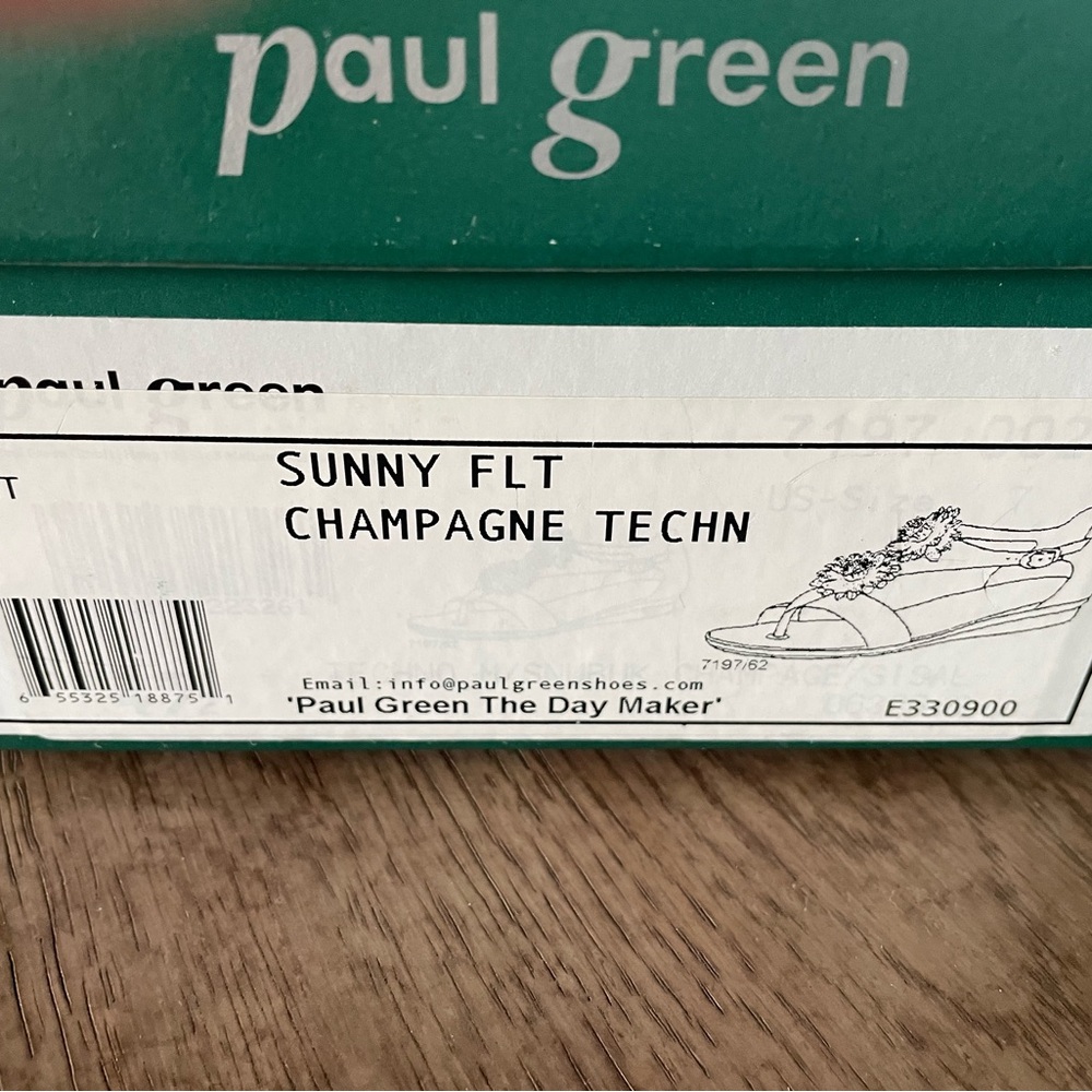 Paul Green Sunny Flats in Champagne Tone